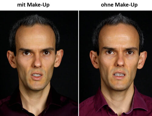 Make-Up für Männer bei Fotos oder Filmdreh sinnvoll?