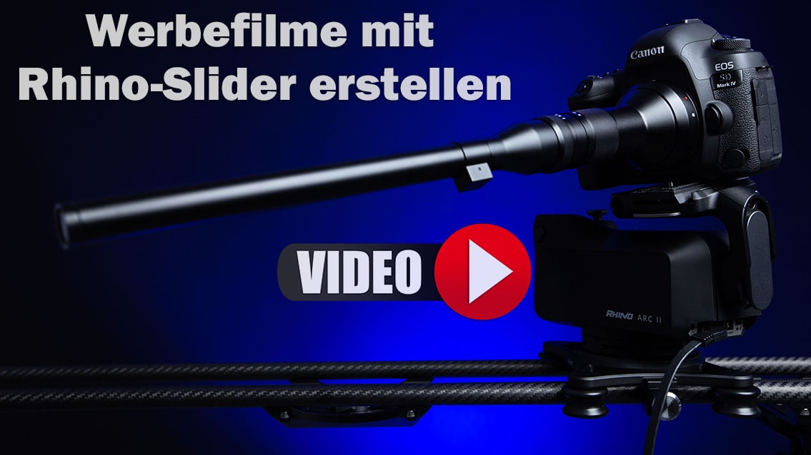 Werbefilme mit Rhino-Slider in Nürnberg erstellen
